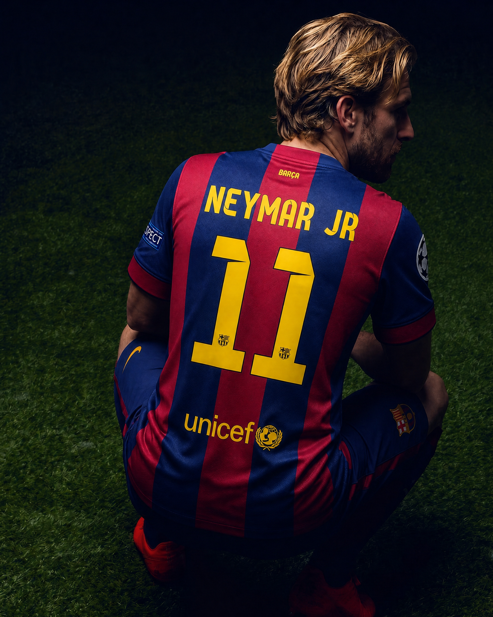 Barcelona Home Shirt 2014/15 UCL Final