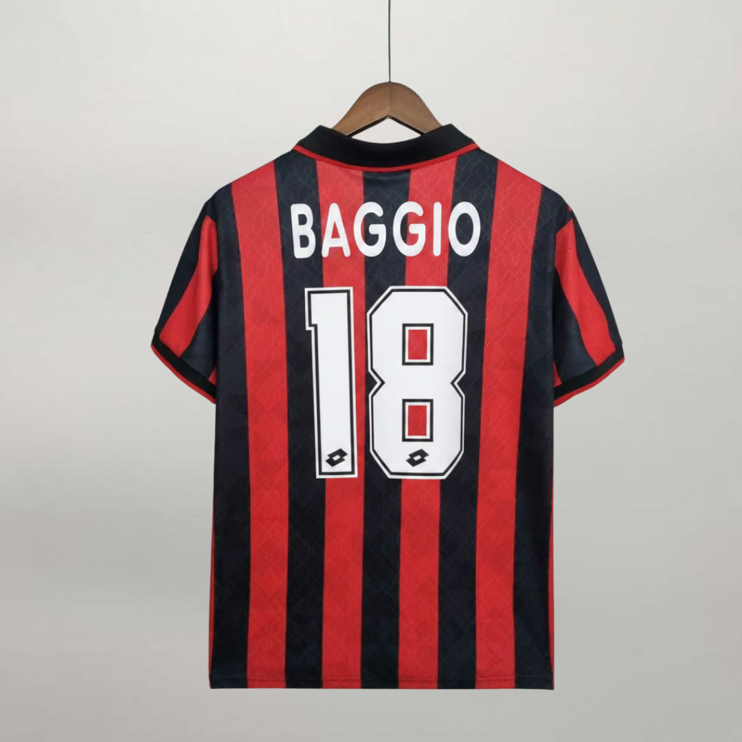 Baggio Milan Home 1995/96 Jersey