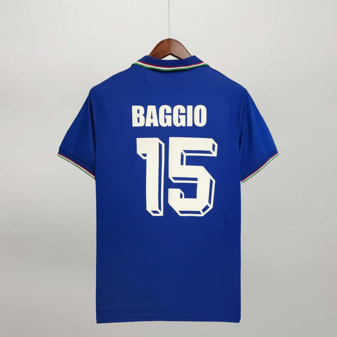 Baggio Italy Home Shirt 1990