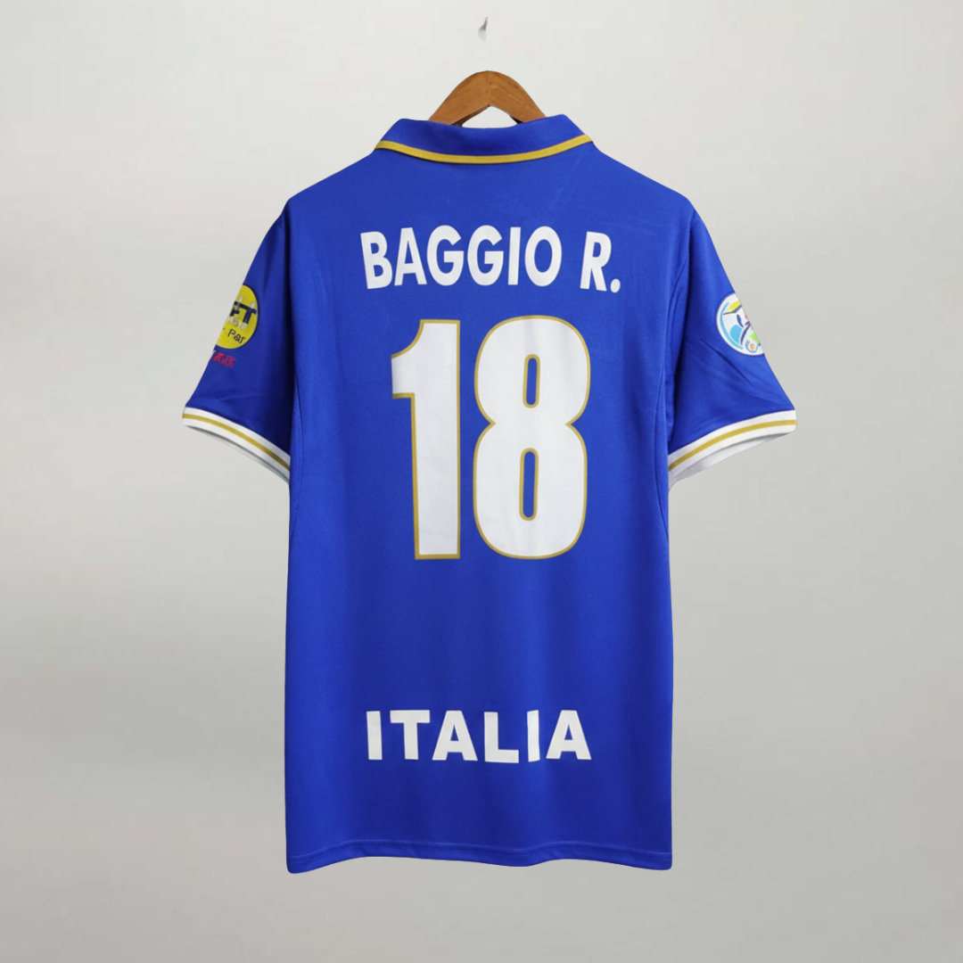 Baggio Italy Home Shirt 1996/97