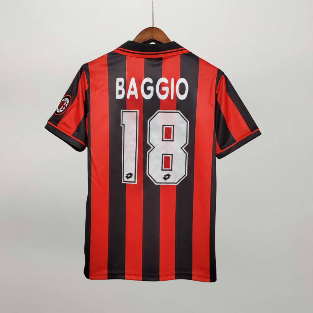 Baggio Milan Home Shirt 1996/97