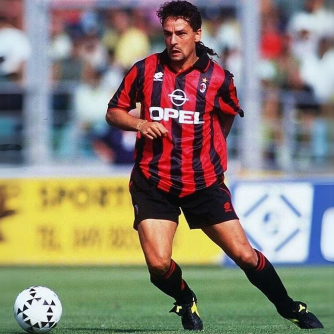Baggio Milan Home 1995/96 Jersey
