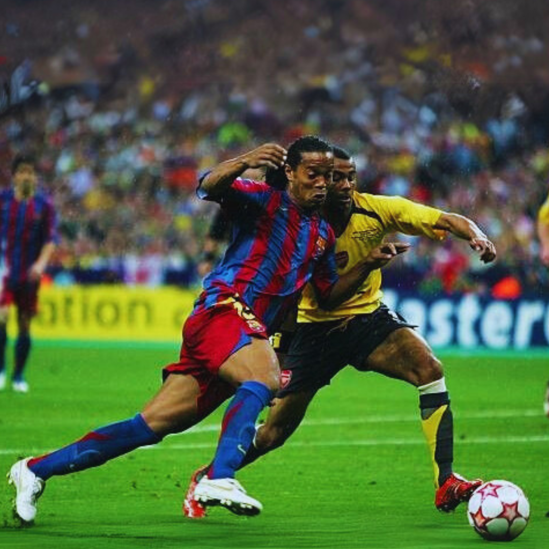 Ronaldinho Barcelona Home Champions League 2005/06 Jersey