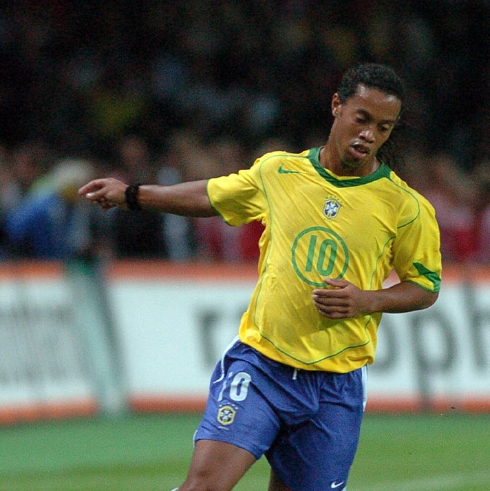 Ronaldinho Brazil Home Jersey 2004