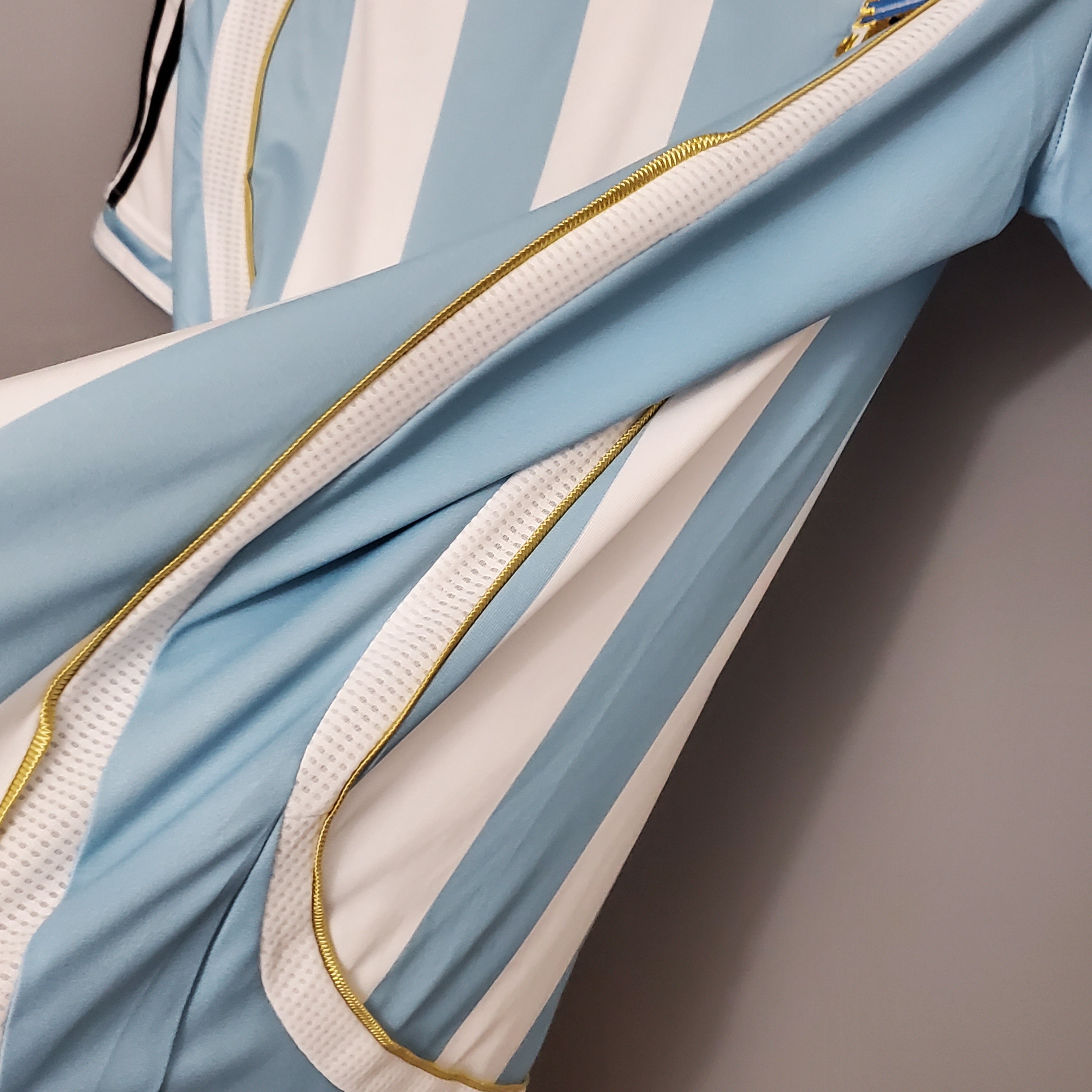 Messi Argentina Home 2006 World Cup Jersey