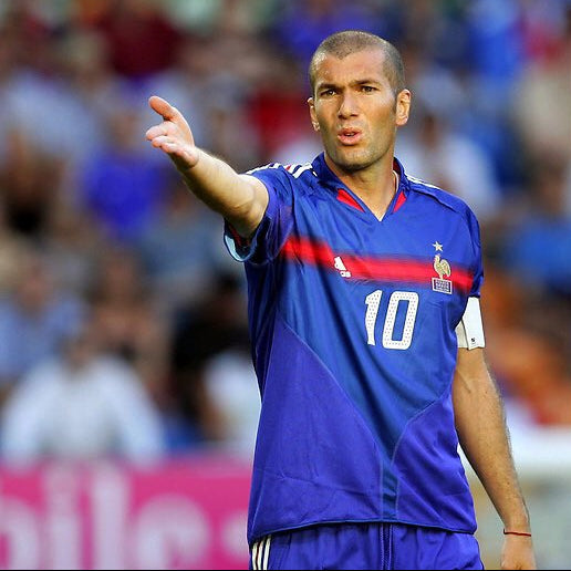 Zidane France Home 2004 Jersey