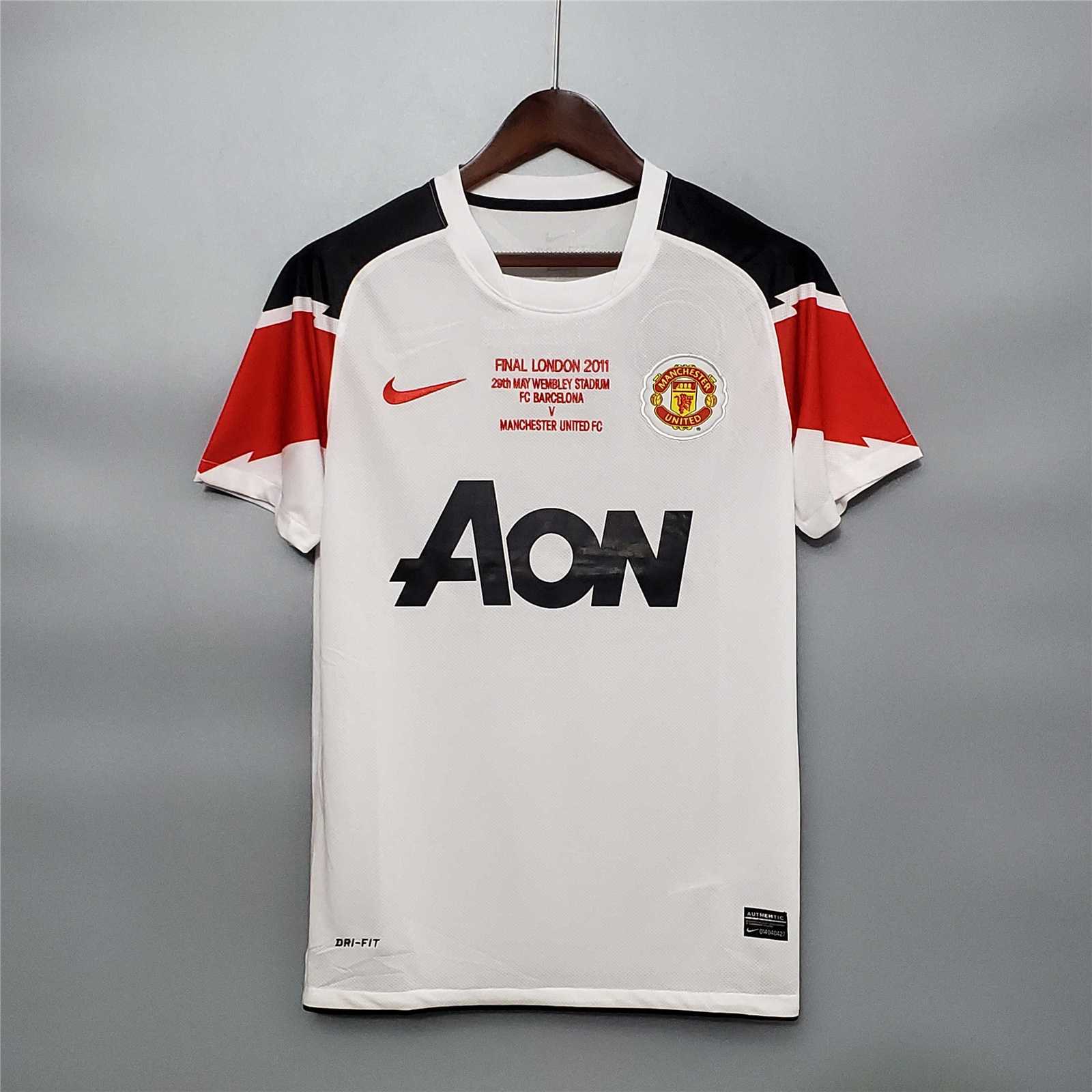 Man. United Away Shirt Champions League 2010/11
