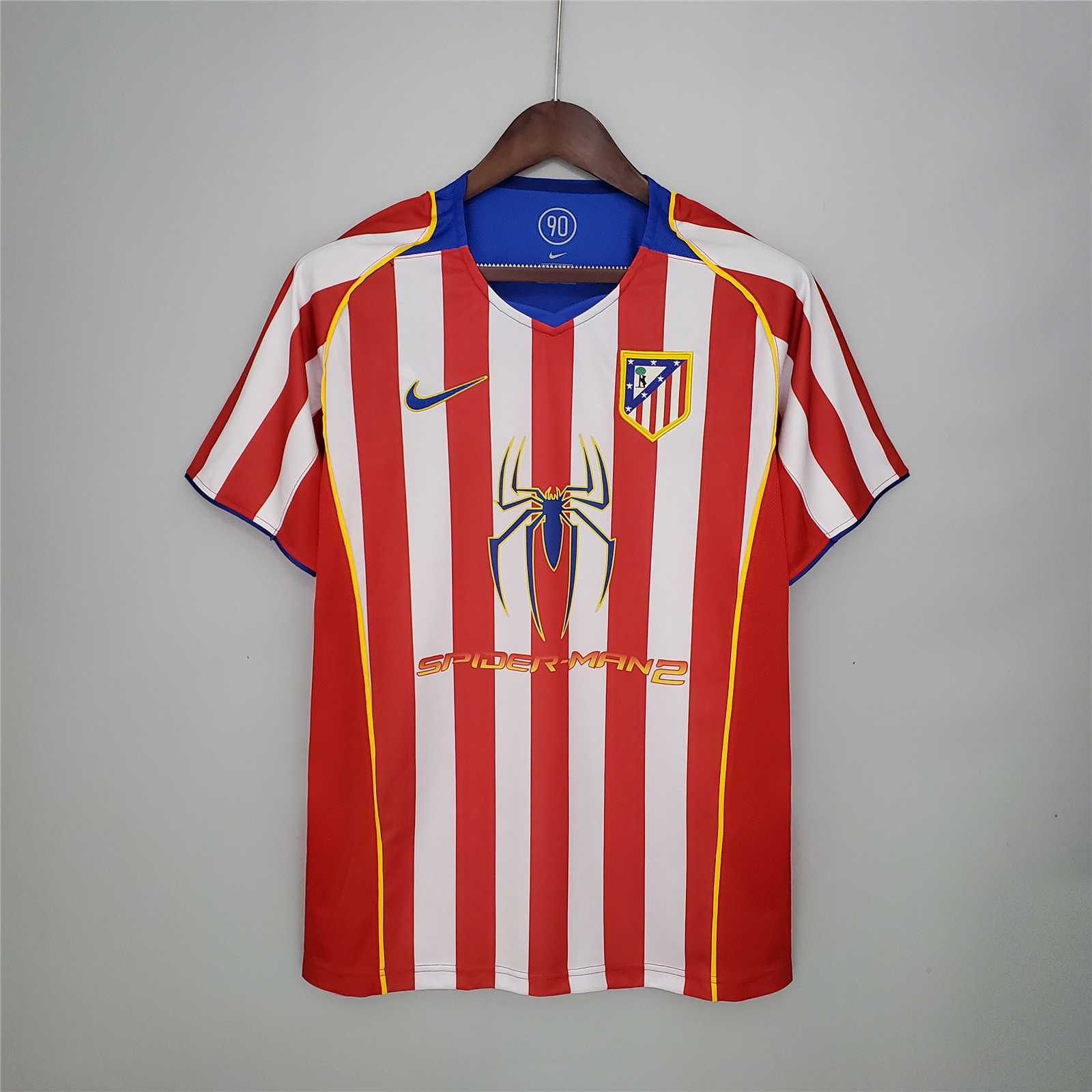 Atletico Madrid Home Jersey 2004/05
