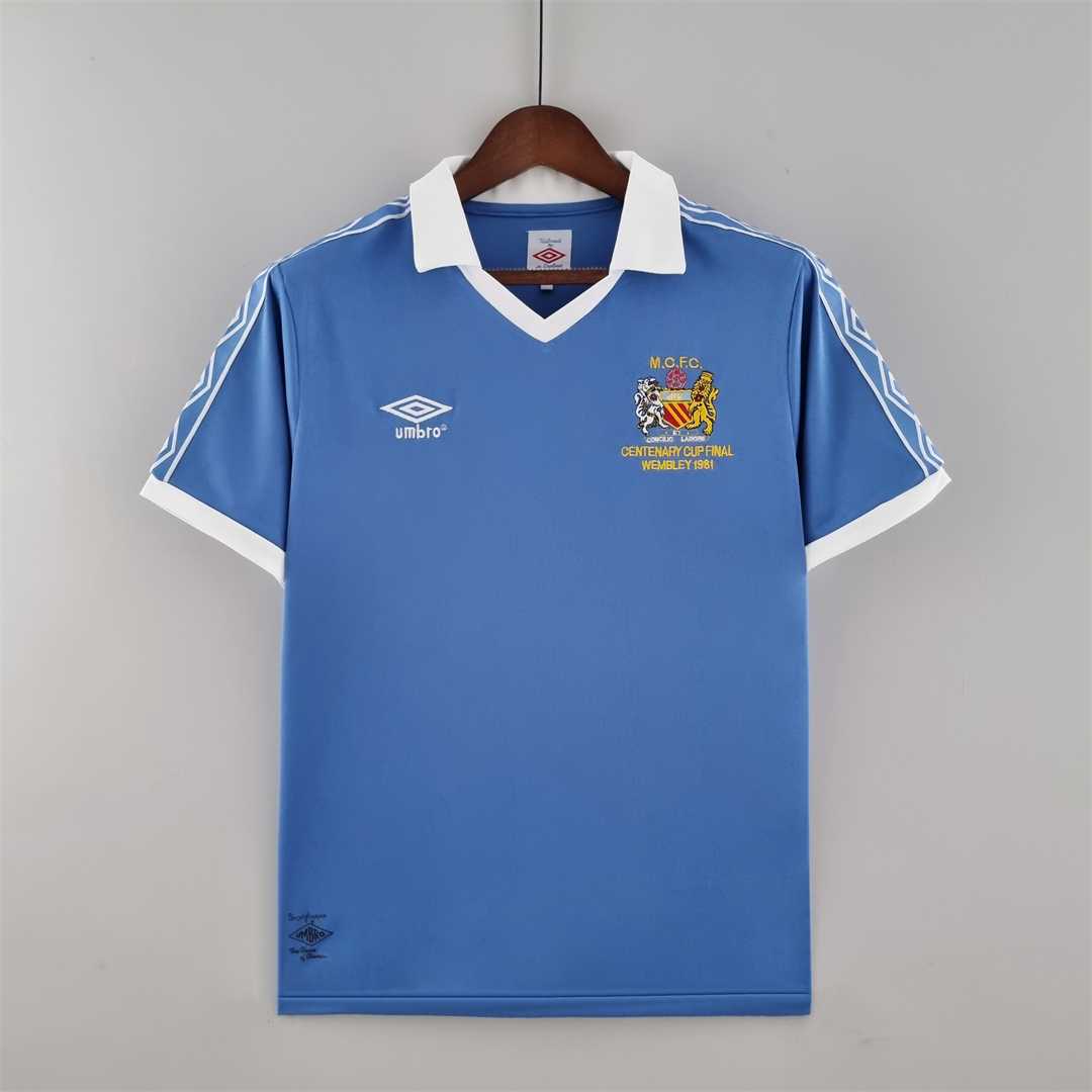 Manchester City Home Shirt 1981/82