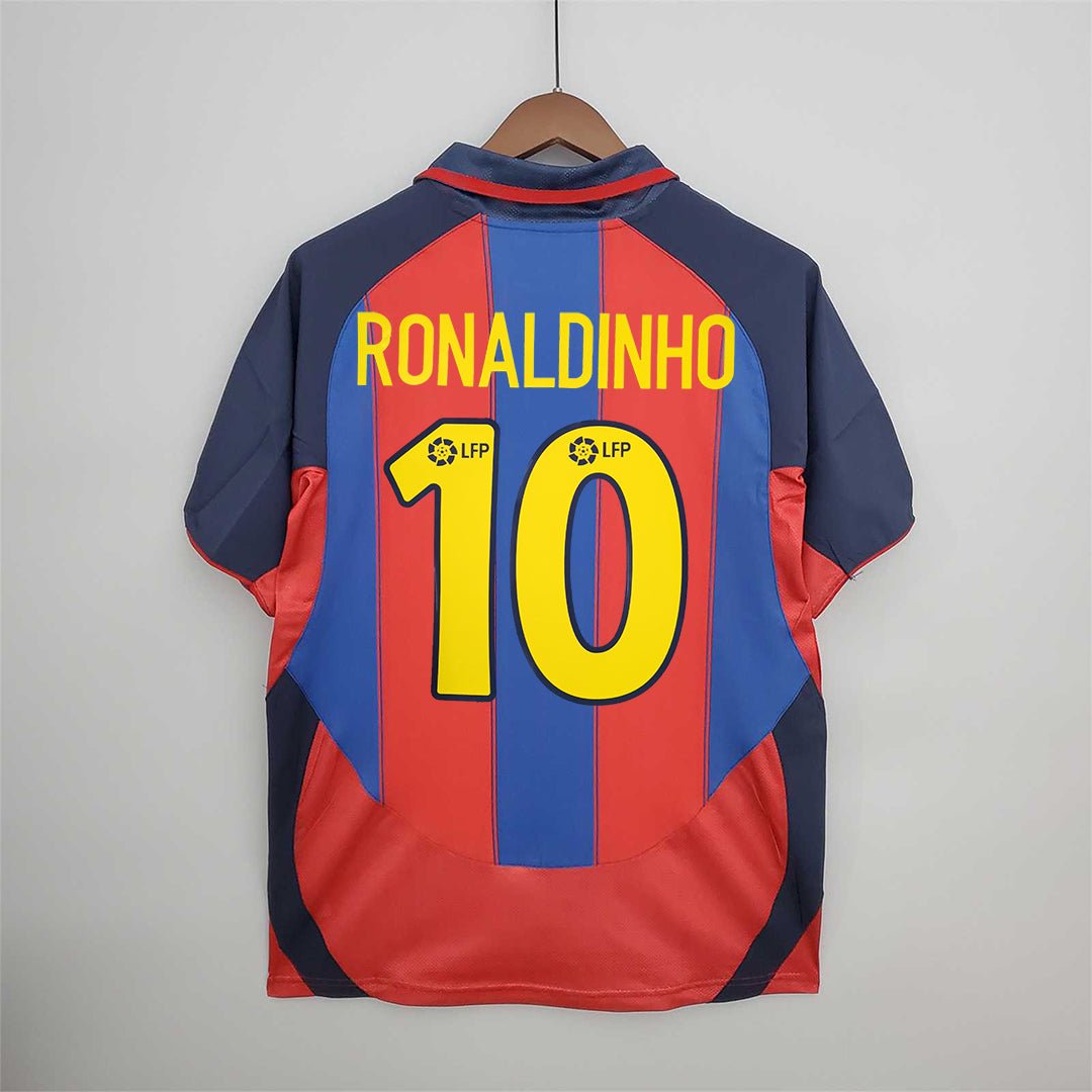 Ronaldinho Barcelona Home Jersey 2003/04