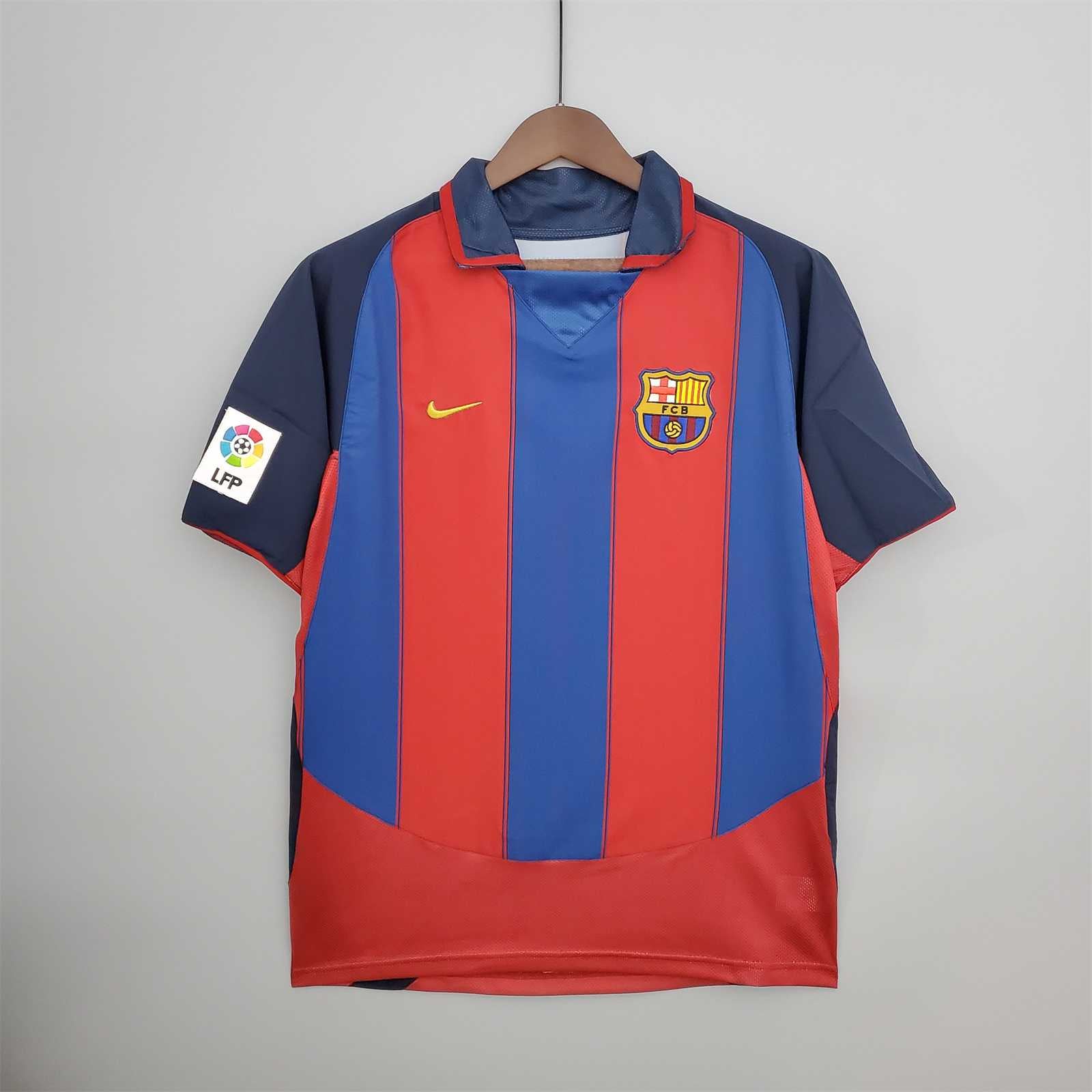 Ronaldinho Barcelona Home Jersey 2003/04