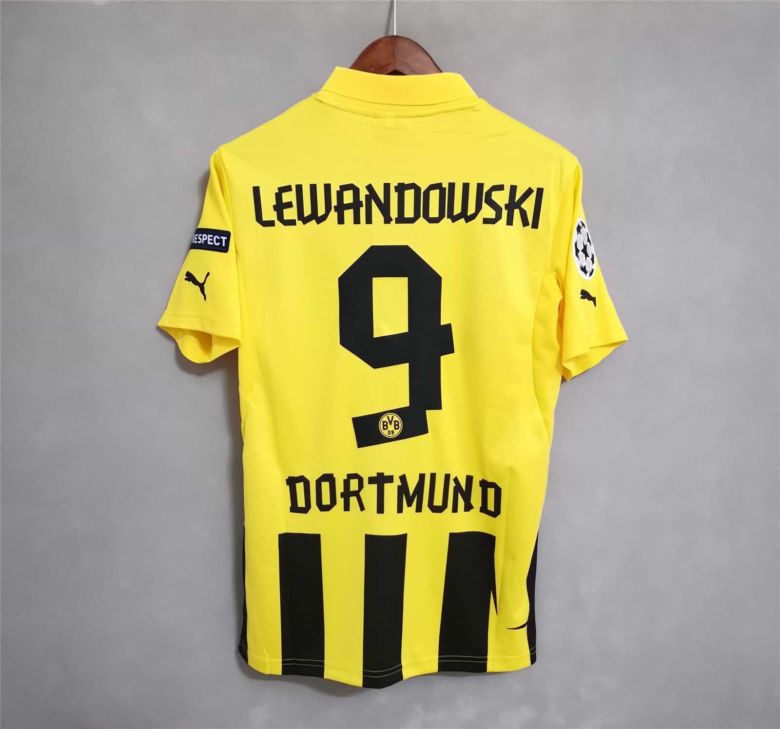 Borussia Dortmund Home Jersey 2012/13 UCL Final