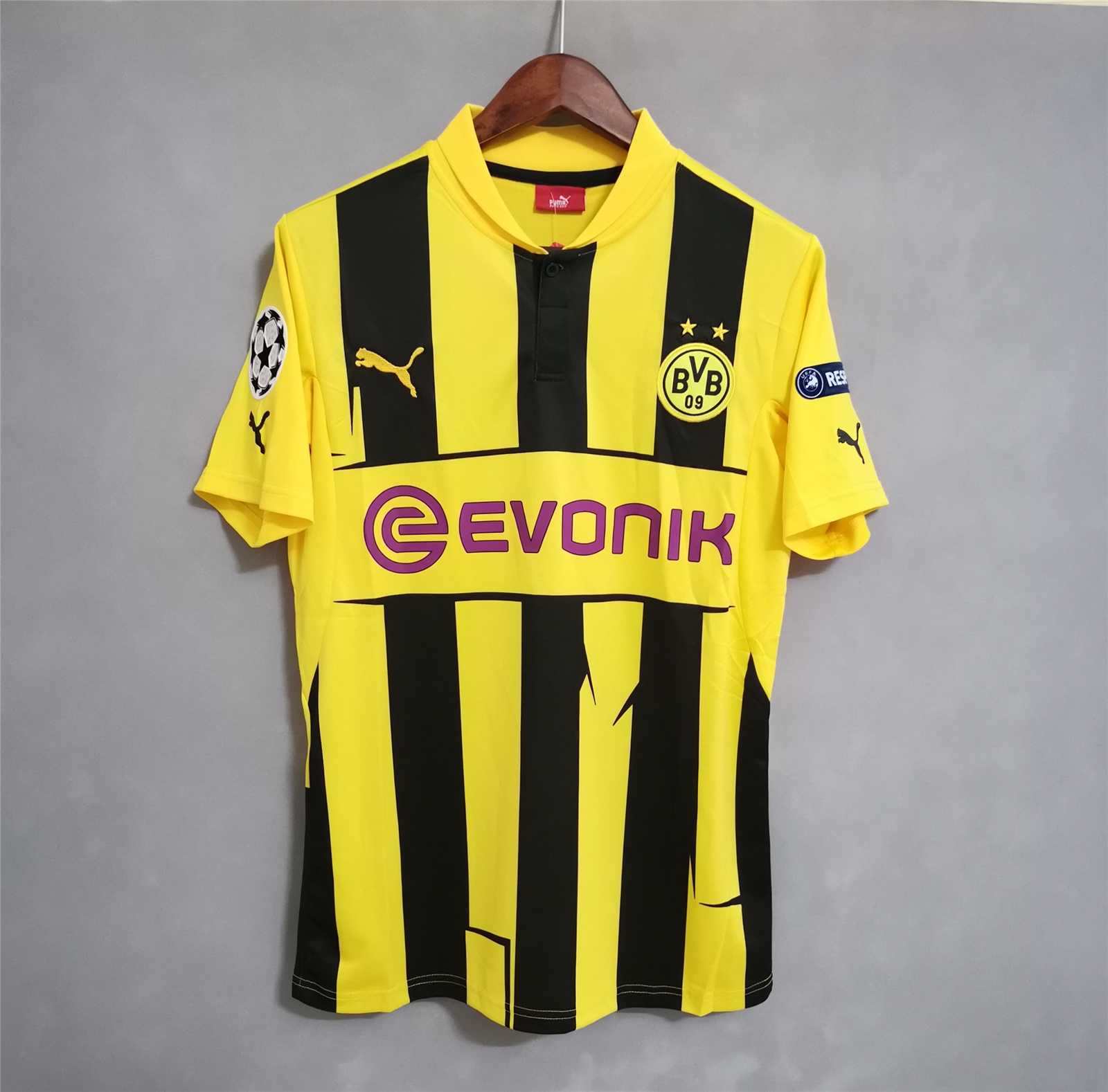Borussia Dortmund Home Jersey 2012/13 UCL Final