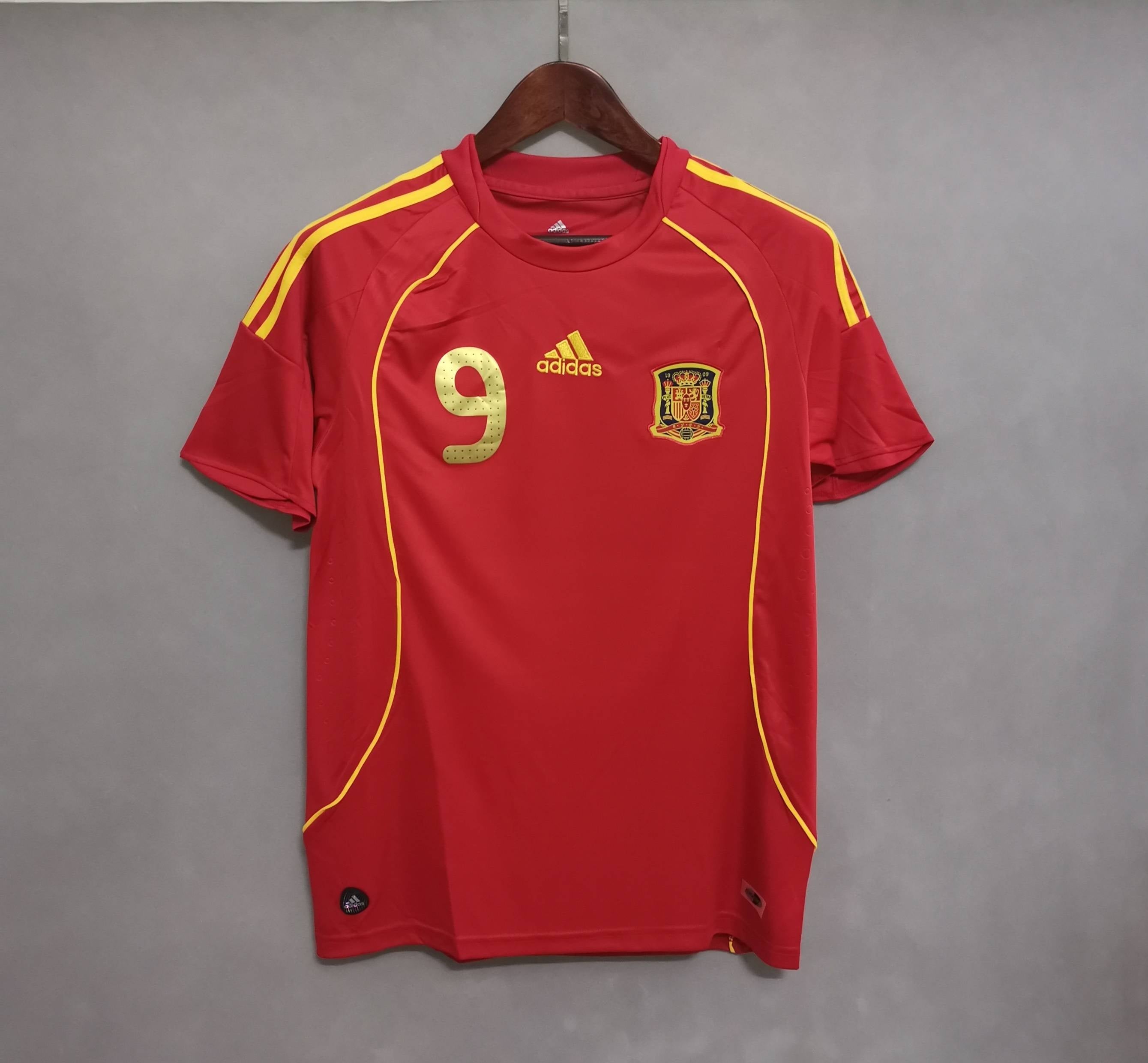 Spain Home Shirt 2008