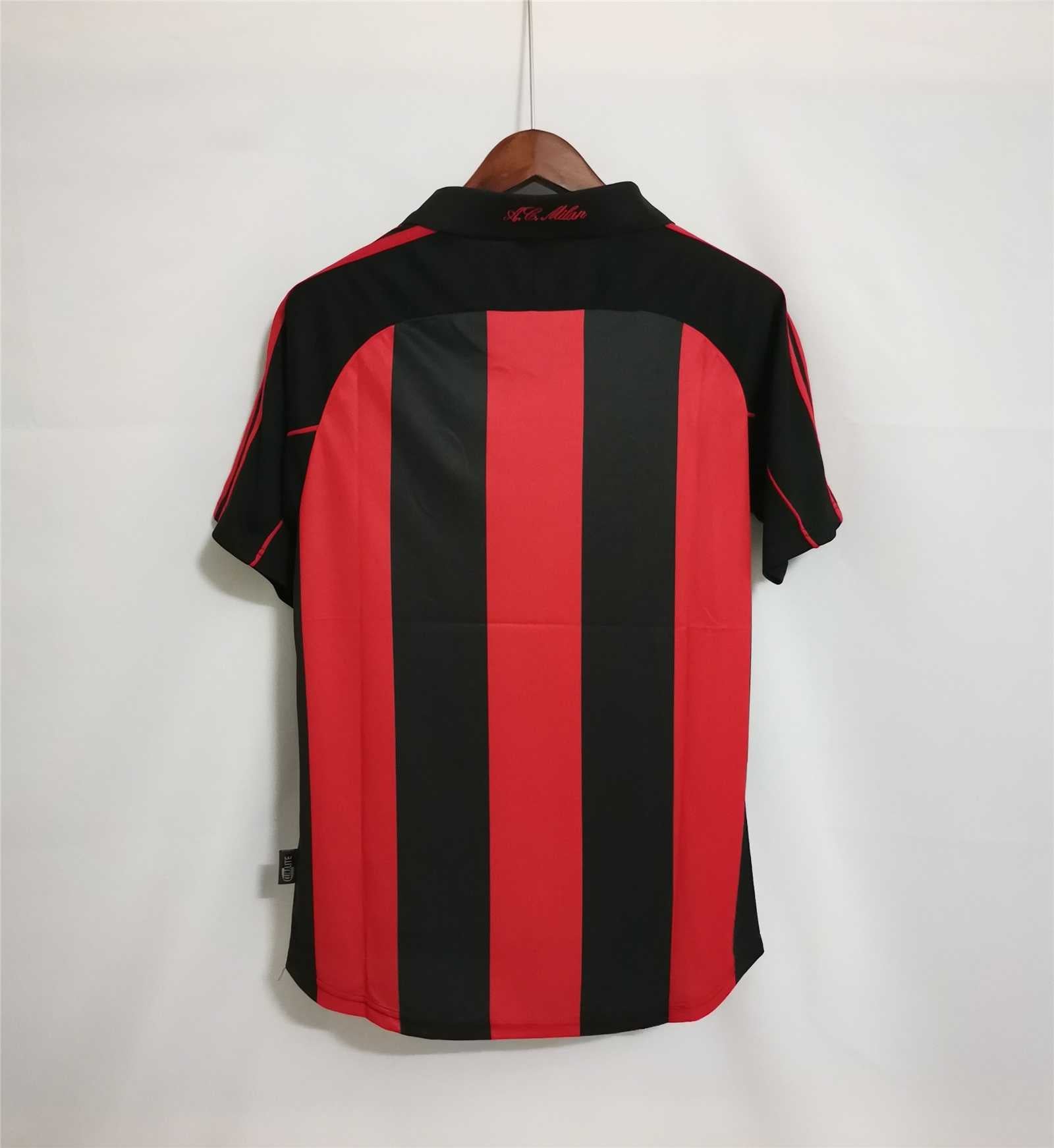 Milan Home Jersey 2001/02