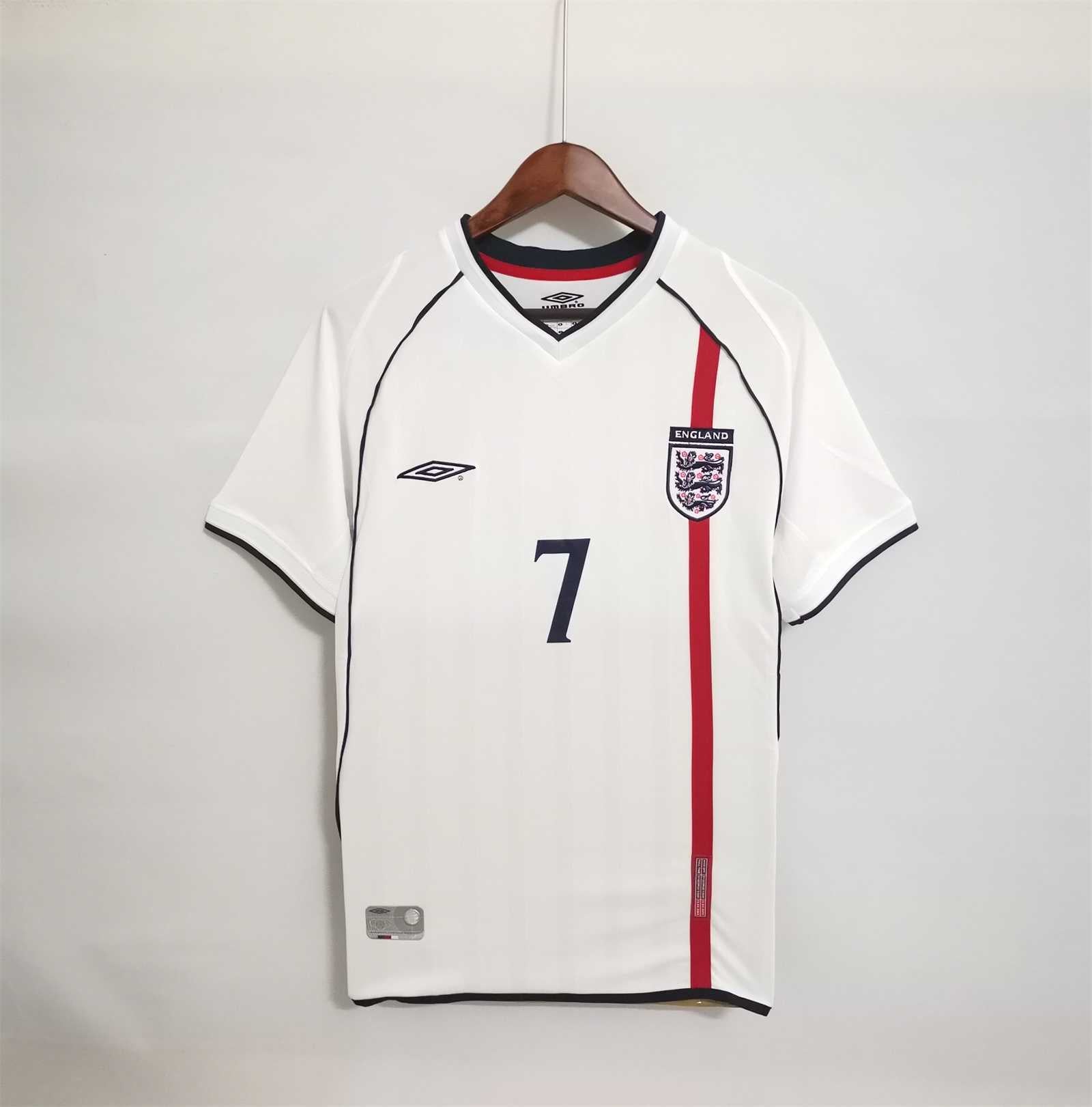 England Home Shirt 2002