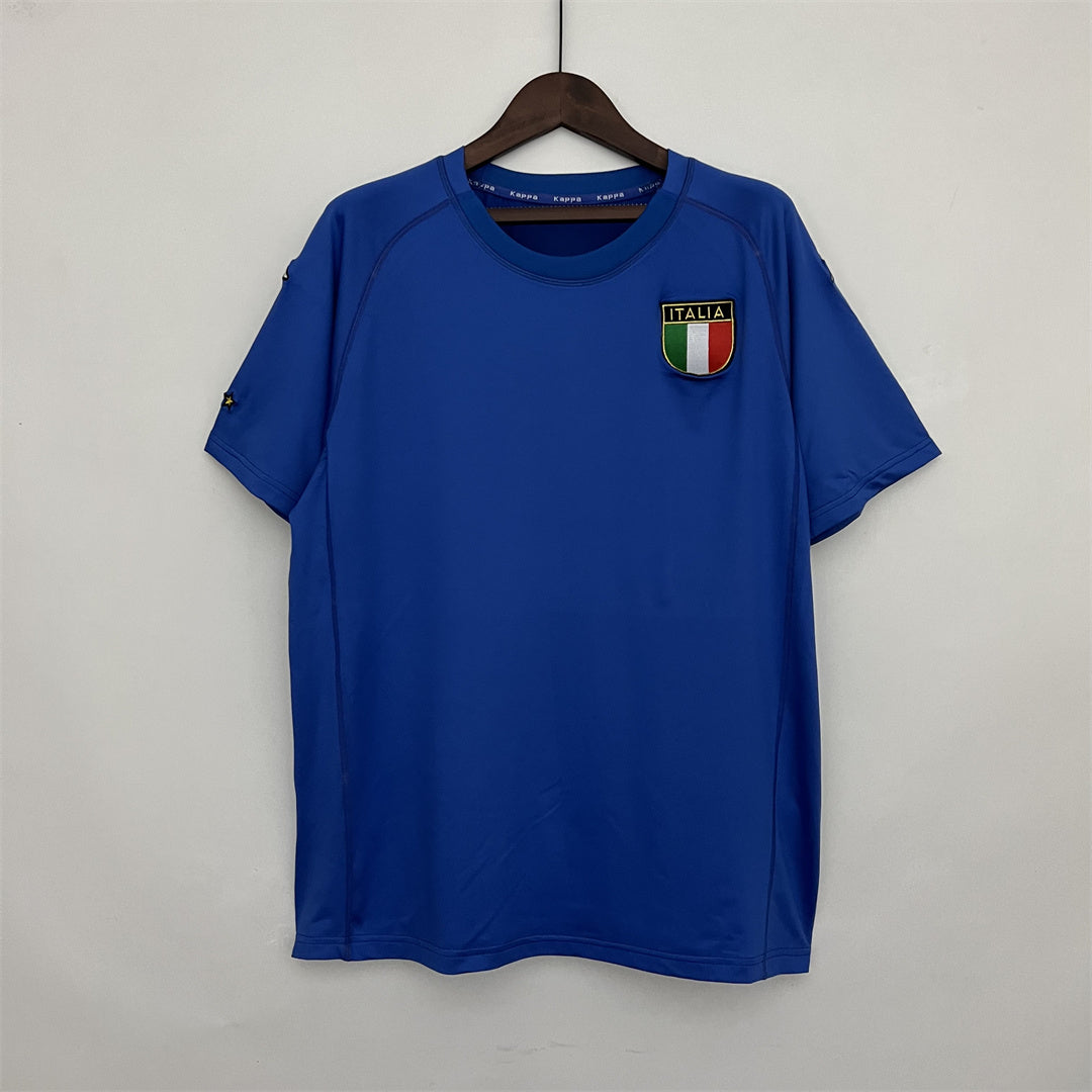 Italy Home Shirt Blue 2000/01