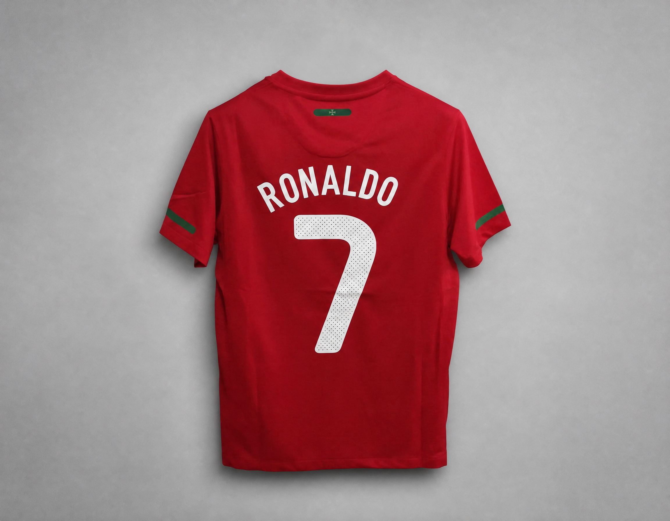 Cristiano Ronaldo CR7 Portugal Home Jersey 2010