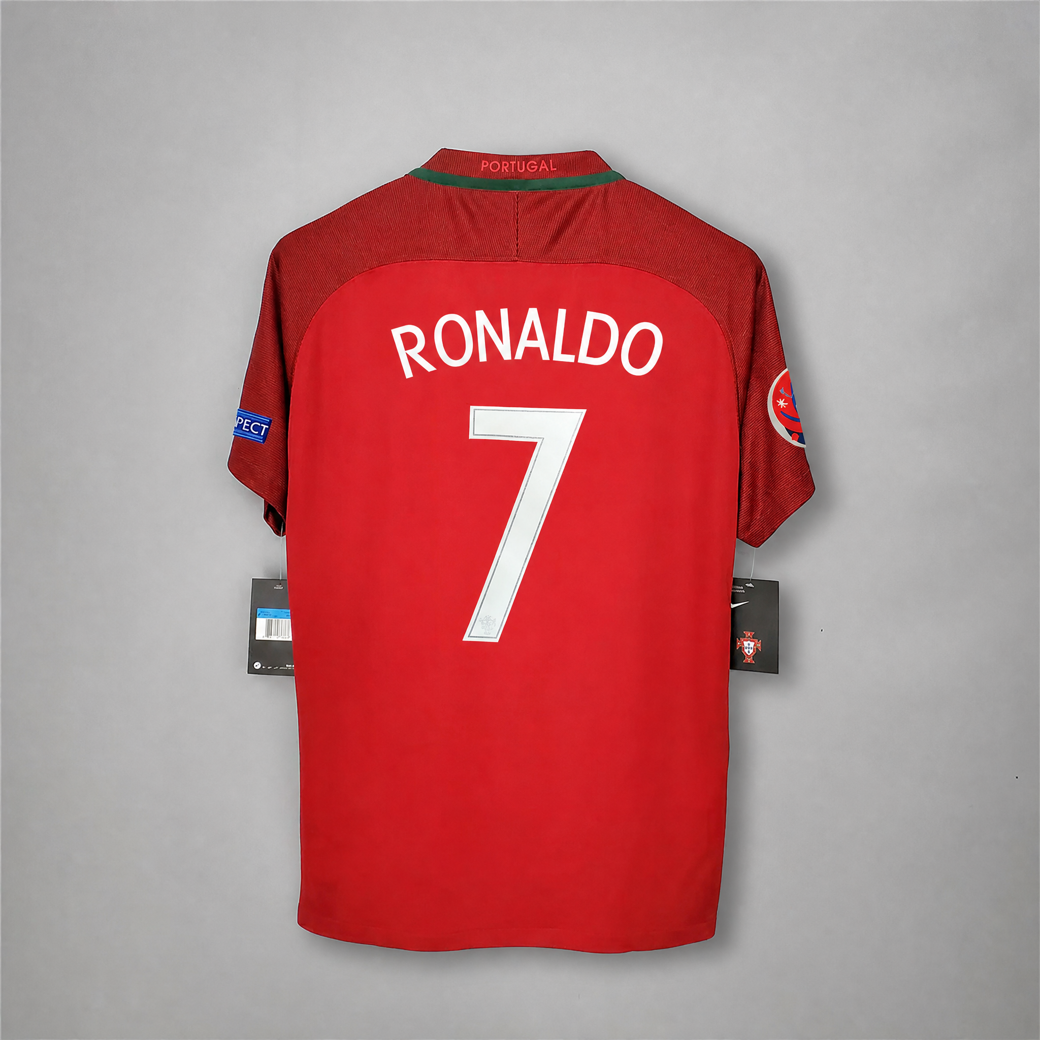 Portugal Home Jersey 2016 European Championship Victory