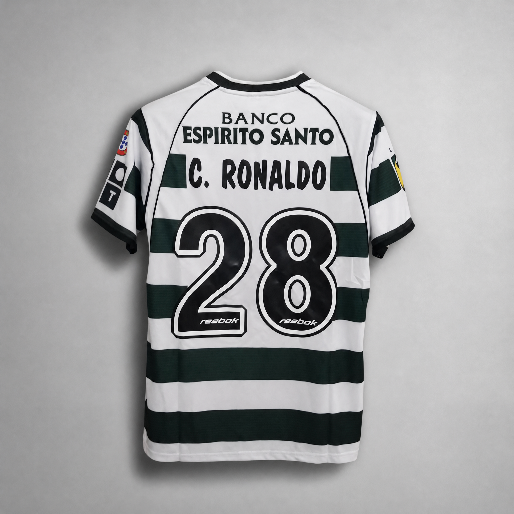 Cristiano Ronaldo CR7 Sporting Lisbon Home Jersey 2003