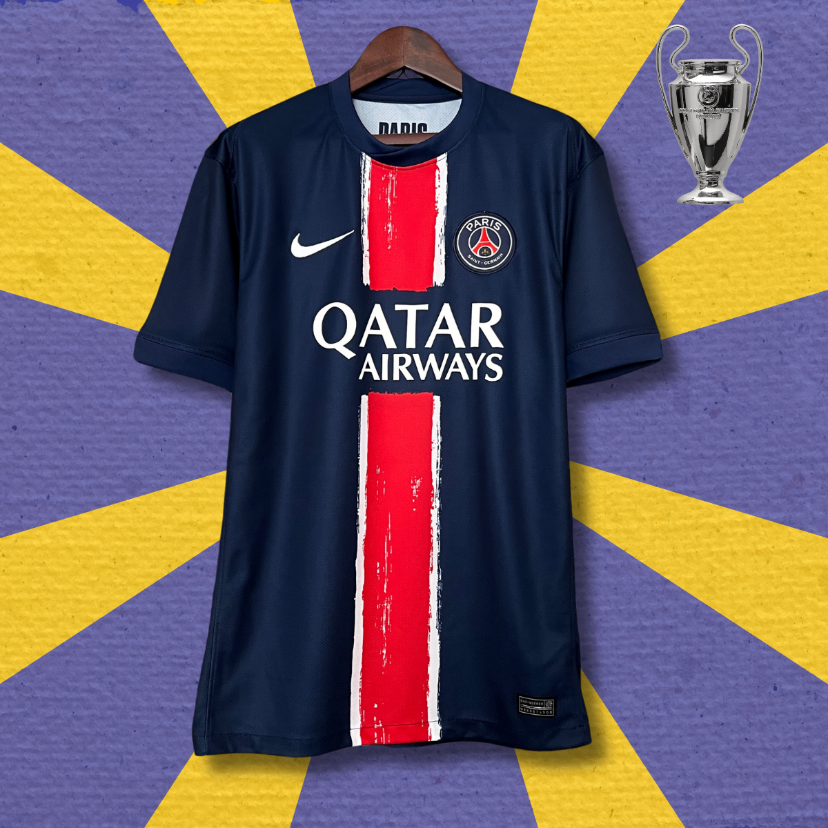 PSG Jersey Home 2024/25 UCL Final