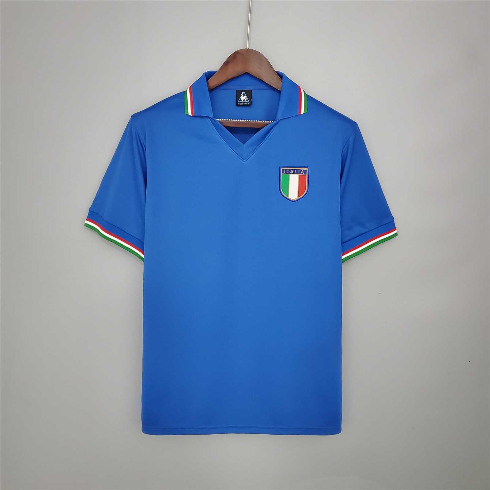 Italy Home Jersey 1982 World Cup Victory