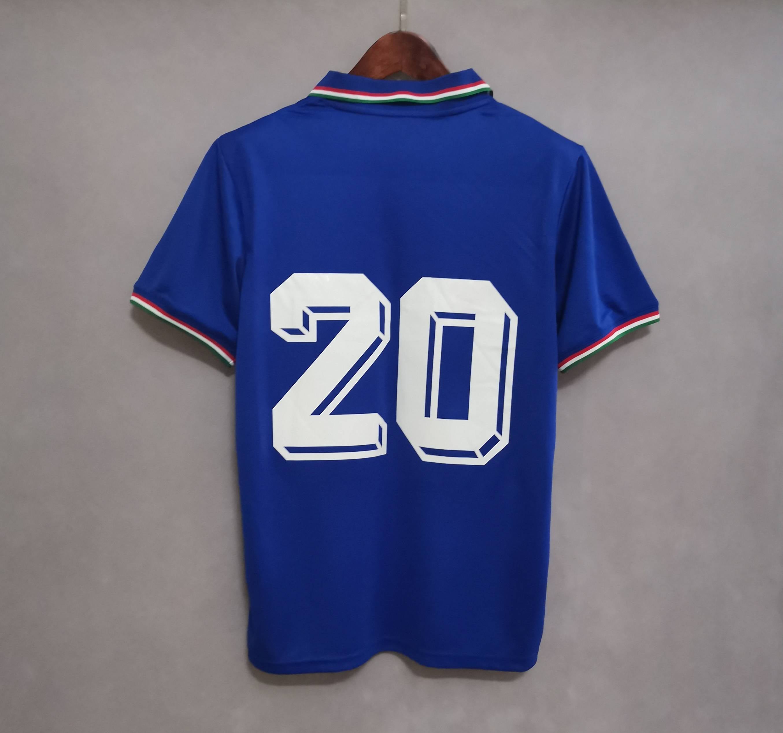 Italy Home Jersey 1982 World Cup Victory