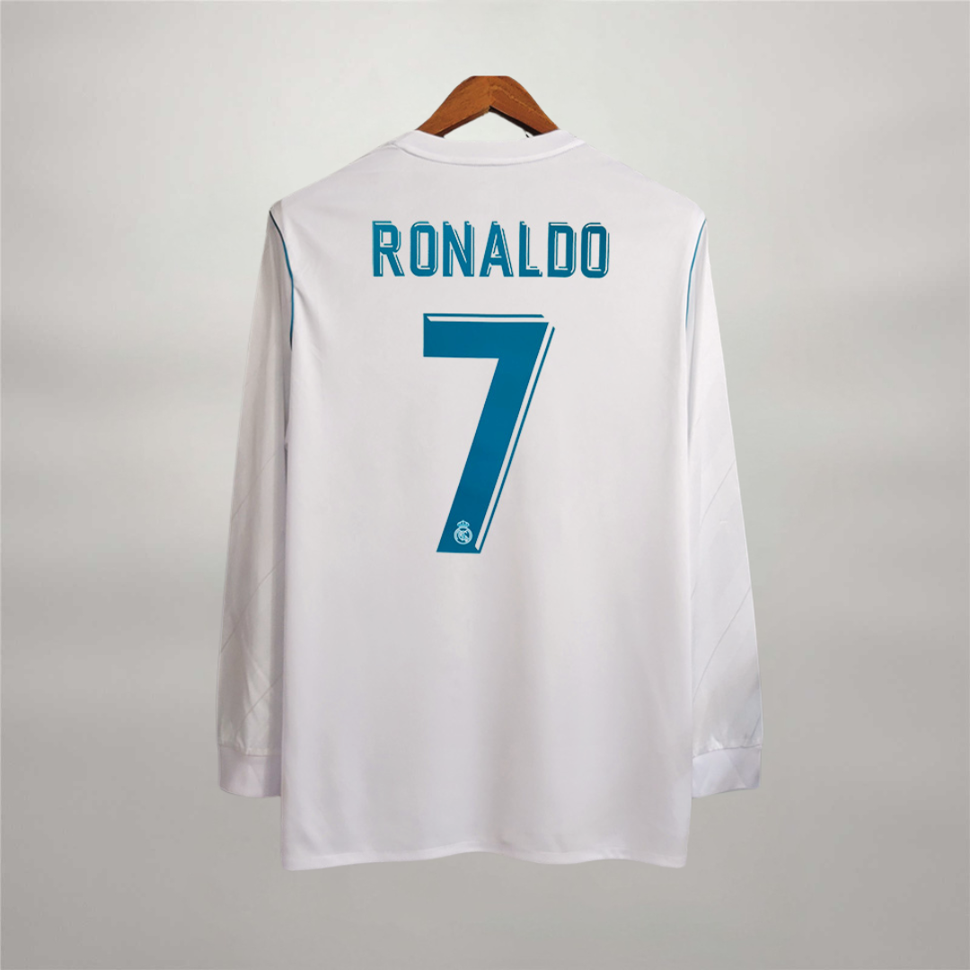 Real Madrid Home Shirt UCL Final Long 2017/18